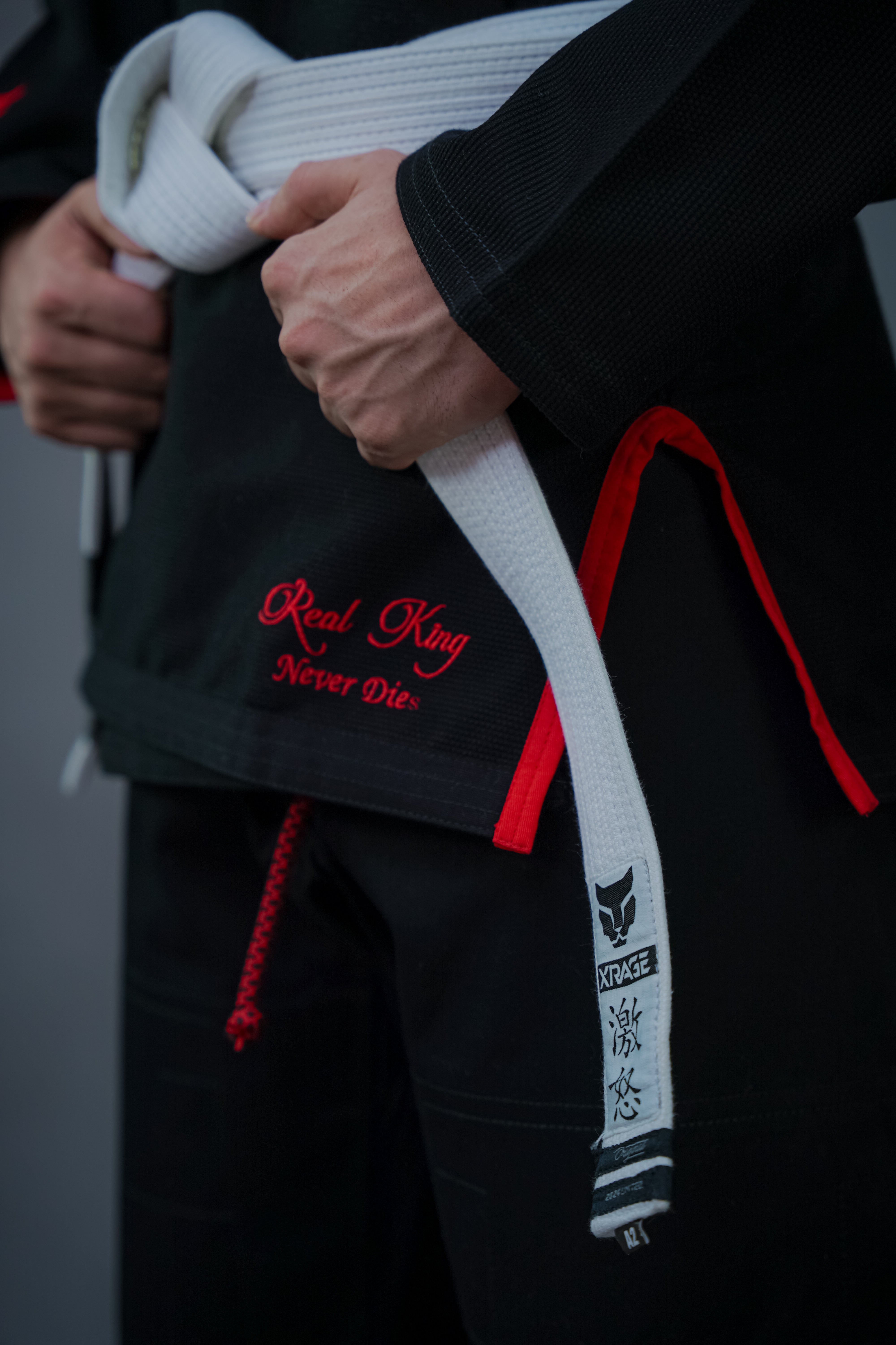 XRage Sports – Premium Men’s Jiu-Jitsu Gi (Black Red Edition)